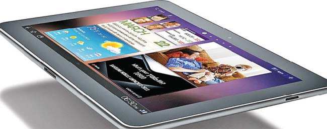Mr Big: The Samsung Galaxy Tab 10.1 has a large screen Mr Big: The Samsung Galaxy Tab 10.1 has a large screen